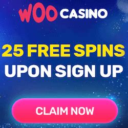Woo Casino : 25 Free Spins No Deposit on Four Lucky Clover.